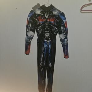 Transformer Authentic Hasbro Optimus Prime Halloween Costume Size Large Euc